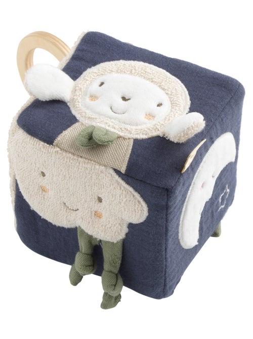 Cube d'activités bébé en coton bio - SAUTHON - Kiabi