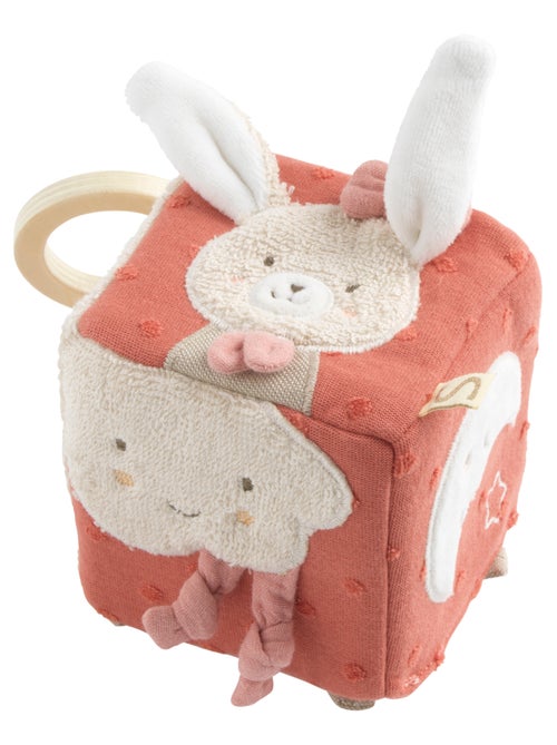 Cube d'activités bébé en coton bio - SAUTHON - Kiabi