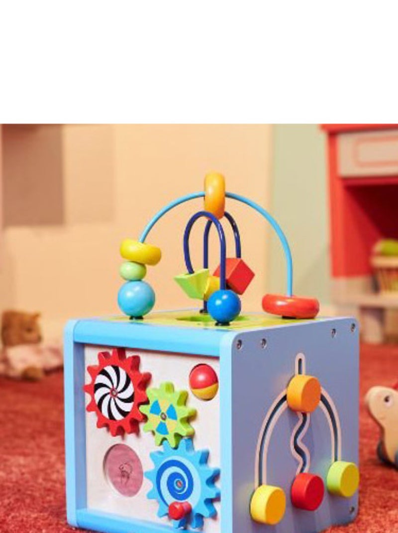 Cube d'activités Bleu - Kiabi