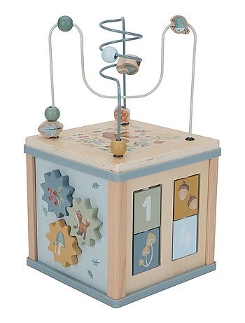 Cube d'activités en bois Fairy Garden