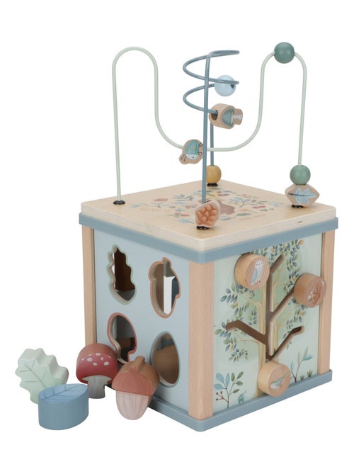 Cube d'activités en bois Forest Friends - Kiabi
