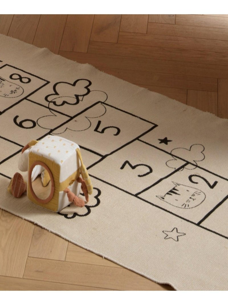 Cube d'activités en coton - SAUTHON Blanc - Kiabi