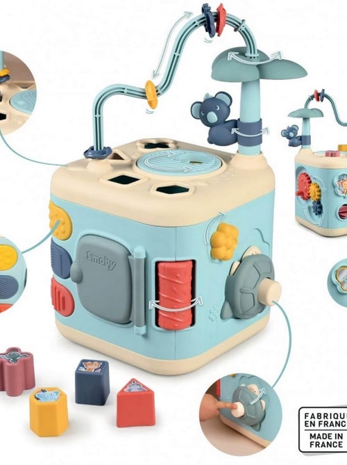 Cube d'activités : Little Smoby Explor Cube - Kiabi