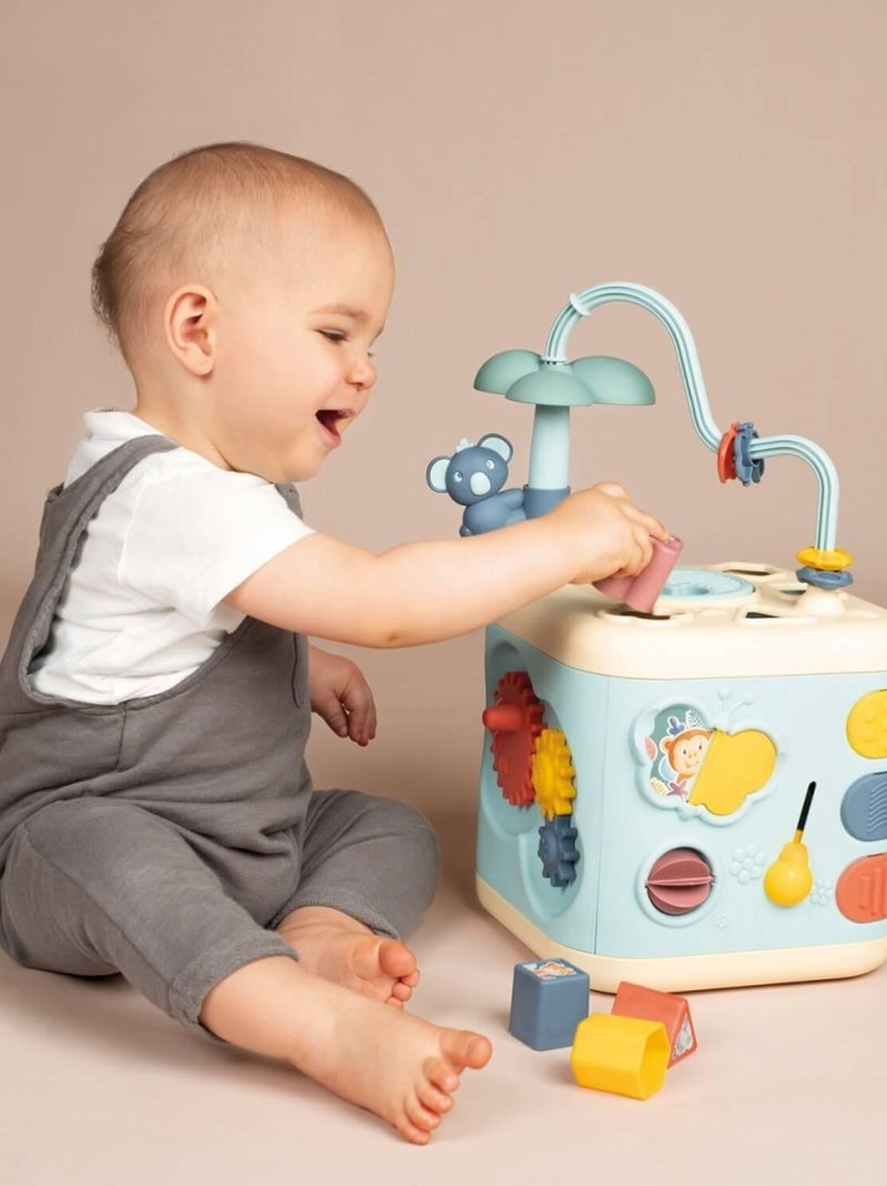 Cube d'activités : Little Smoby Explor Cube Multicolore - Kiabi