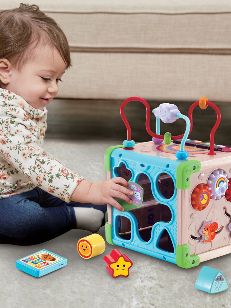 Cube d'activités nature interactif Multicolore - Kiabi