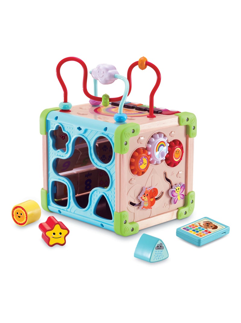 Cube d'activités nature interactif Multicolore - Kiabi