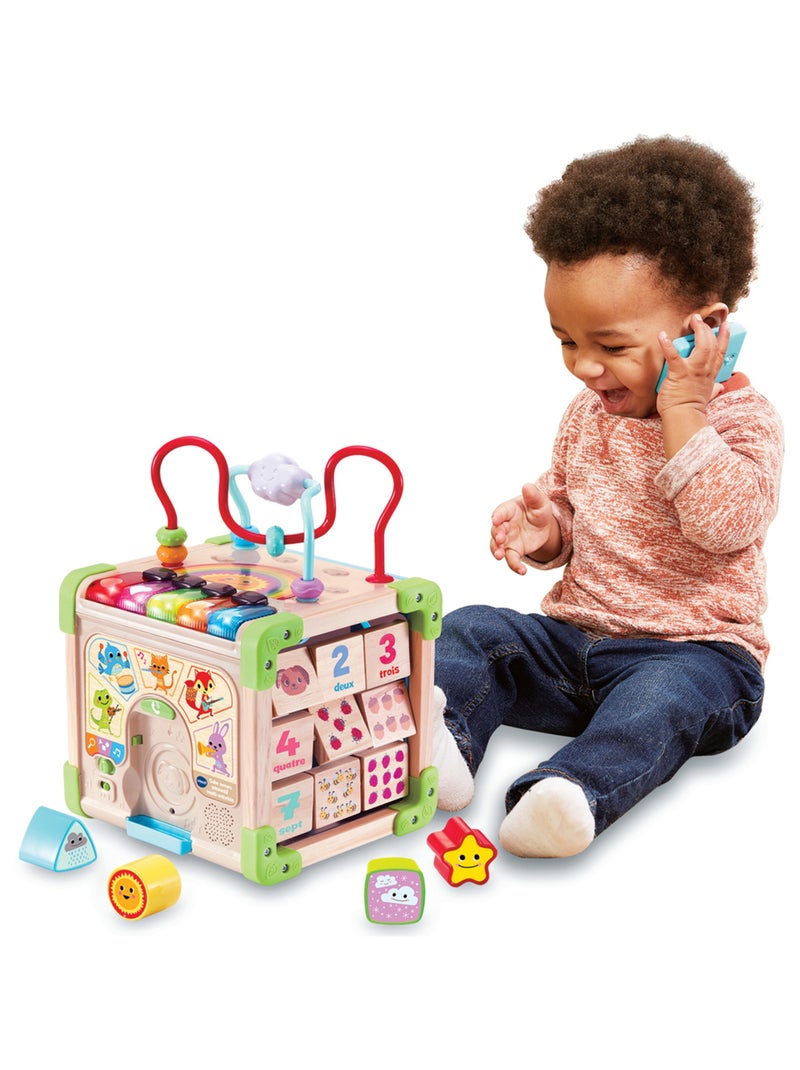 Cube d'activités nature interactif Multicolore - Kiabi