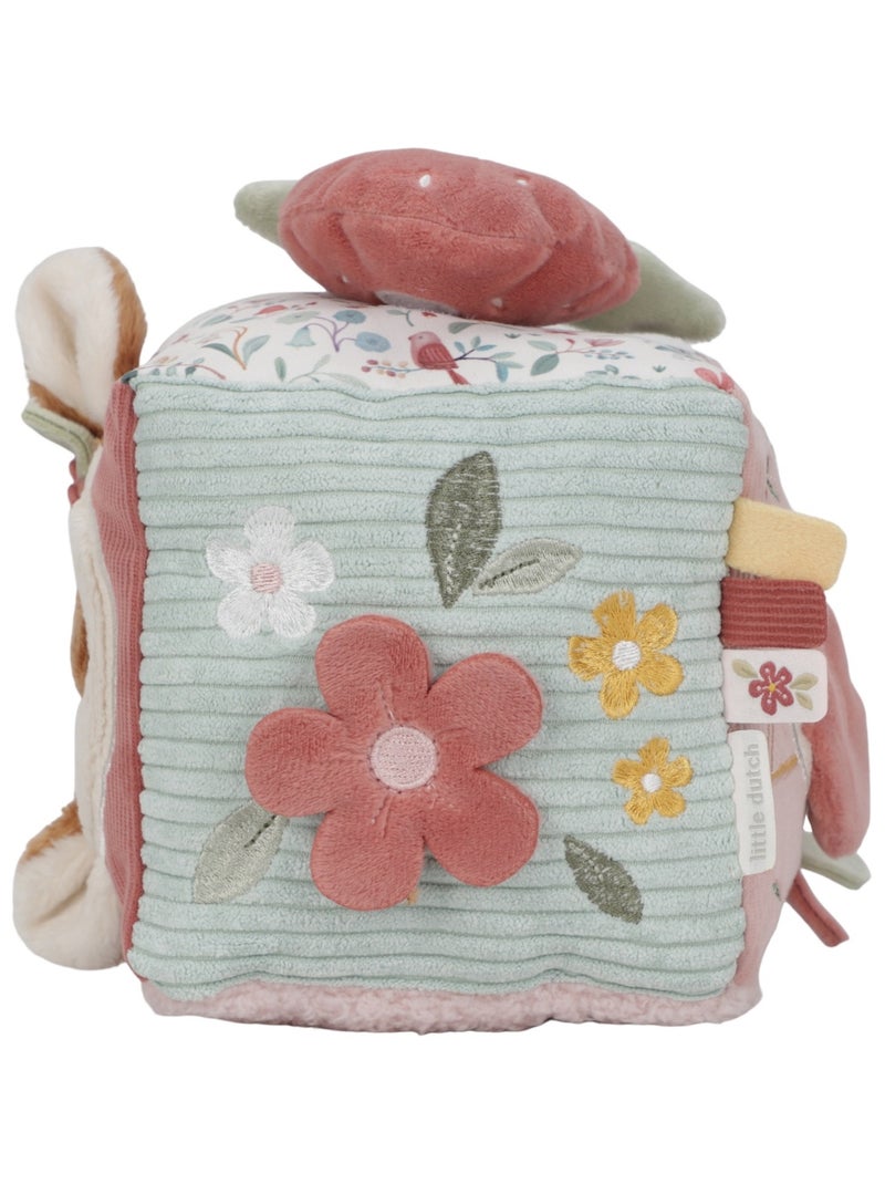 Cube d'activités Soft Fairy Garden Rose - Kiabi