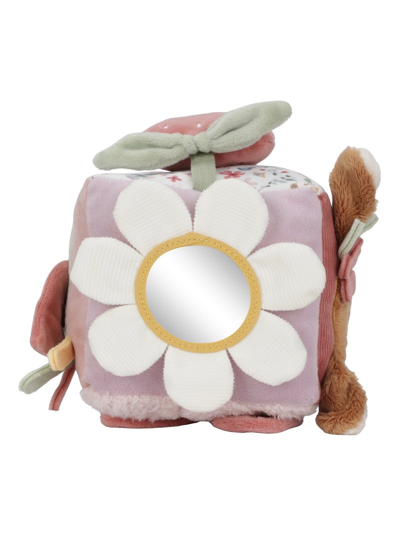 Cube d'activités Soft Fairy Garden Rose - Kiabi
