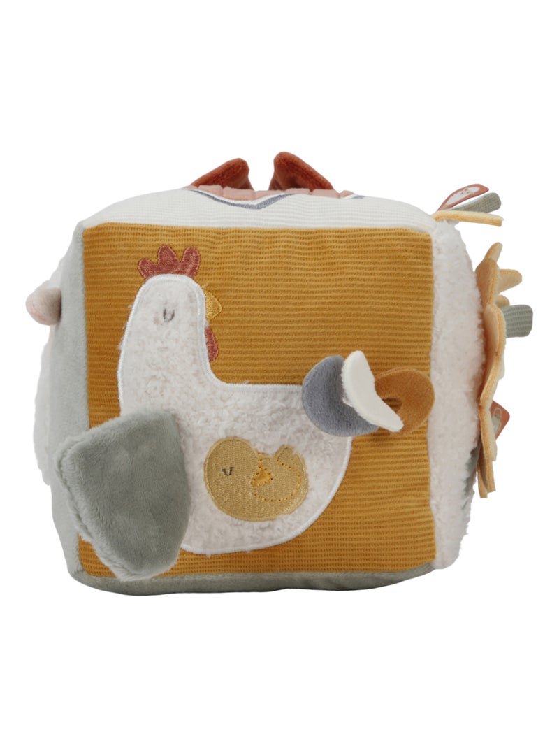 Cube d'activités Soft Little Farm Vert - Kiabi