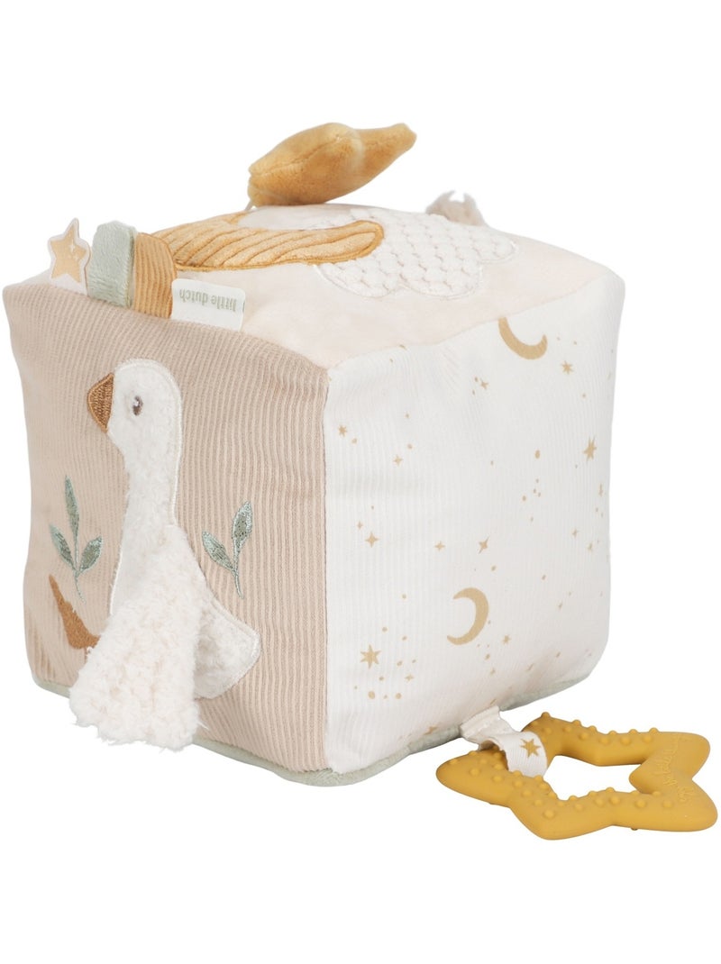 Cube d'activités Soft Newborn Beige - Kiabi