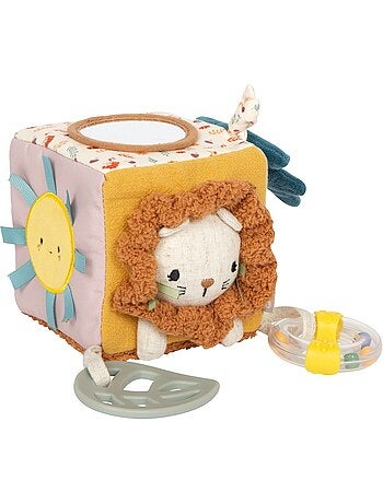 Cube de jeu en tissu Little Lion