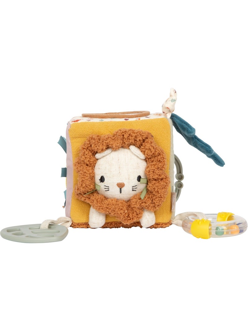 Cube de jeu en tissu Little Lion Jaune - Kiabi