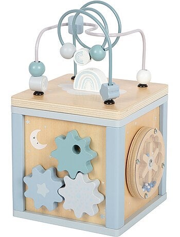 Cube de motricité en bois