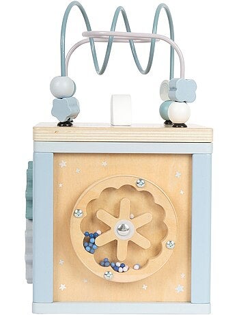 Cube de motricité en bois
