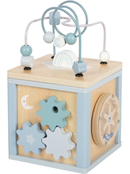 Cube de motricité en bois - Kiabi