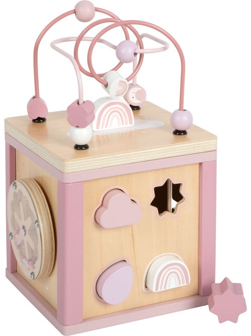 Cube de motricité en bois - Kiabi