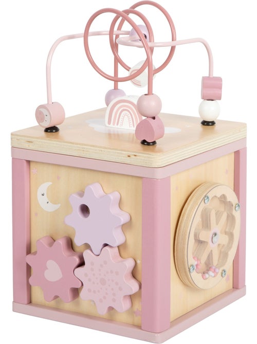 Cube de motricité en bois - Kiabi