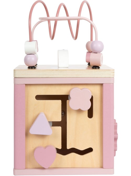 Cube de motricité en bois - Kiabi