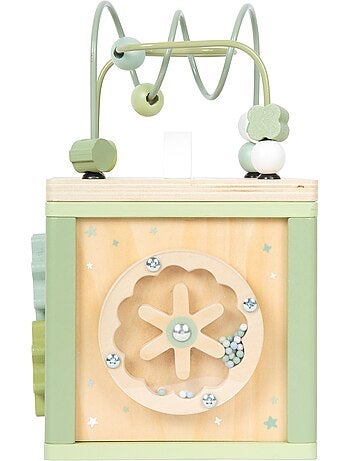 Cube de motricité en bois