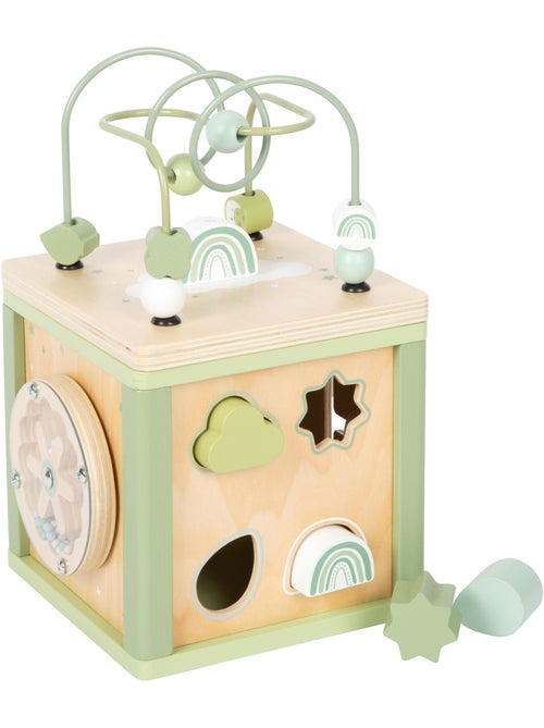 Cube de motricité en bois - Kiabi