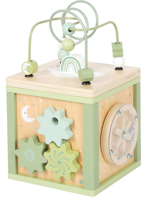 Cube de motricité en bois - Kiabi
