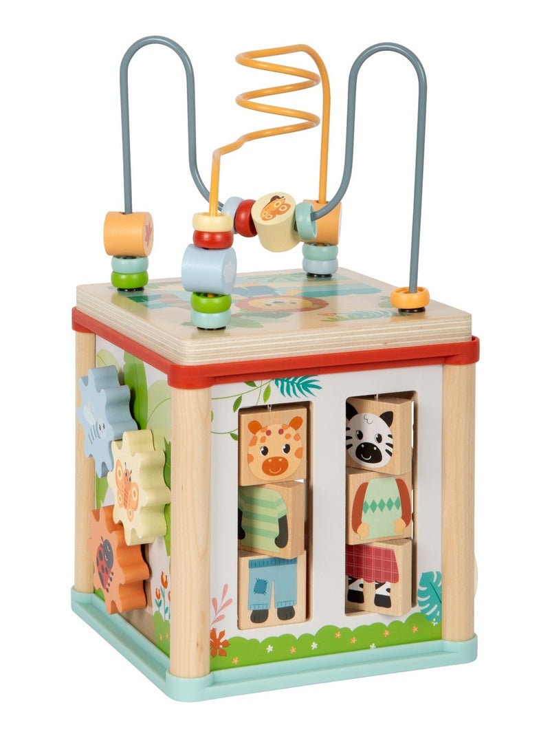 Cube de motricité Jungle Friends Beige - Kiabi