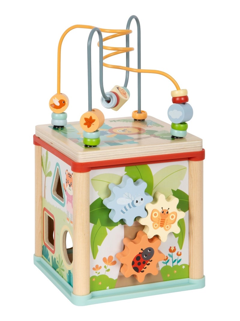 Cube de motricité Jungle Friends Beige - Kiabi