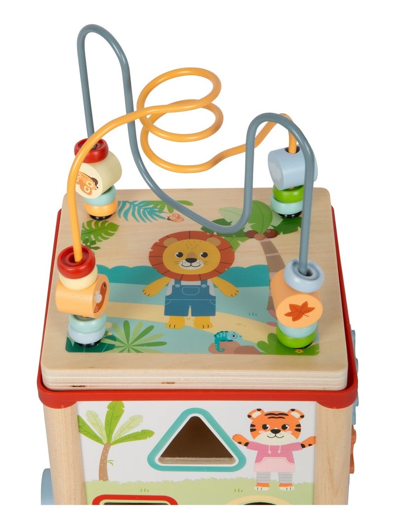 Cube de motricité Jungle Friends Beige - Kiabi