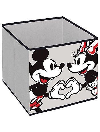 Cube de rangement - Disney Mickey & Minnie Amoureux - 31x31x31 cm