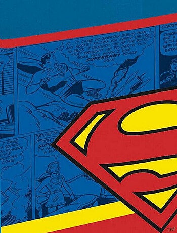 Cube de rangement - Superman - 31x31x31 cm