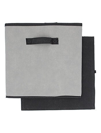 Cube de rangement 27 litres bicolore