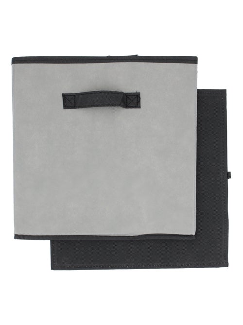 Cube de rangement 27 litres bicolore - Kiabi