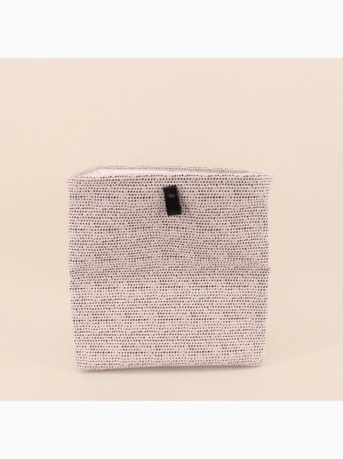 Cube de rangement à pois 31x31x31cm - Kiabi