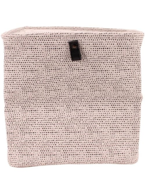 Cube de rangement à pois 31x31x31cm - Kiabi