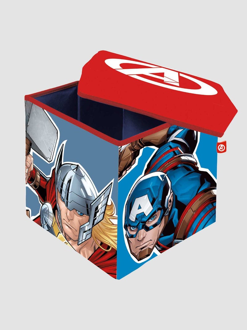 Cube de rangement 'Avengers' Rouge - Kiabi
