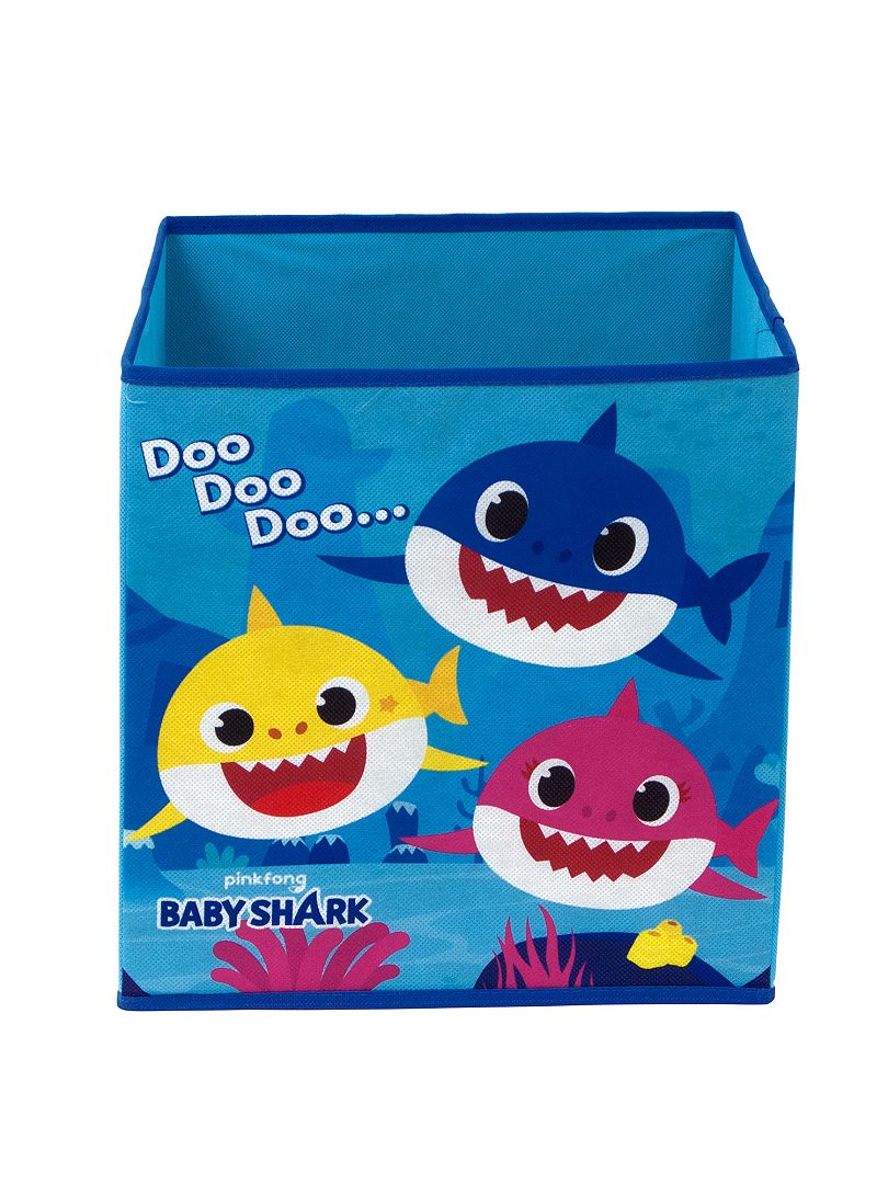 Cube de rangement 'Baby Shark' bleu - Kiabi