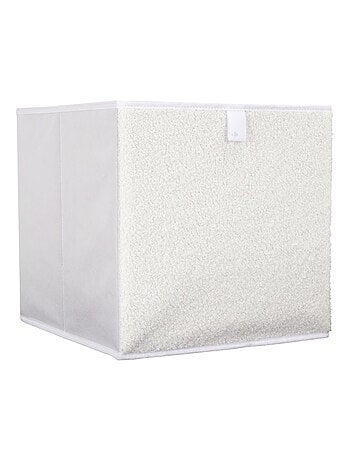 Cube de rangement cartonnée WHITE