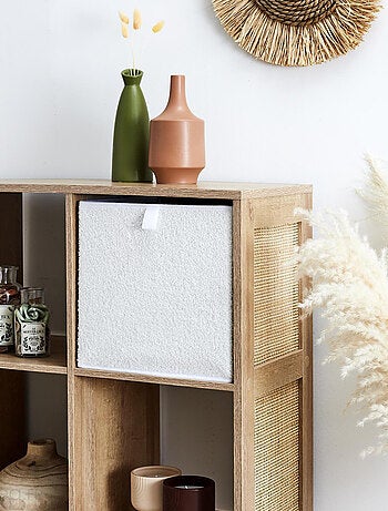Cube de rangement cartonnée WHITE
