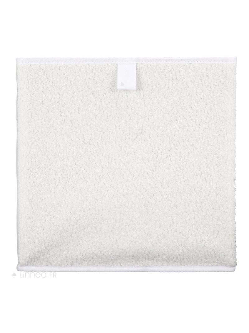 Cube de rangement cartonnée WHITE Blanc - Kiabi