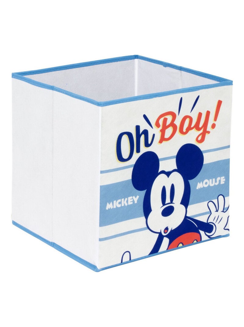 Cube de Rangement Disney Mickey - 31x31x31 cm Multicolore - Kiabi