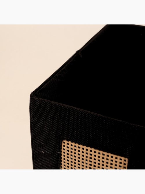 Cube de rangement en cannage 31x31x31cm - Kiabi Cube de rangement en cannage 31x31x31cm - Kiabi
