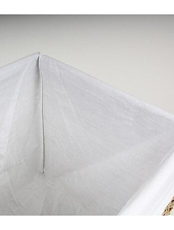 Cube De Rangement En Jonc De Mer 28x28x28cm