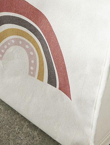 Cube de rangement en tissu