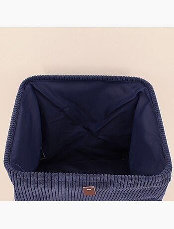 Cube de rangement en velours 31x3cm