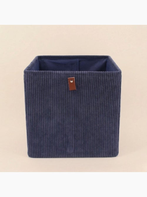 Cube de rangement en velours 31x3cm - Kiabi