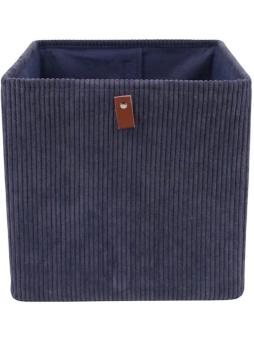 Cube de rangement en velours 31x3cm - Kiabi