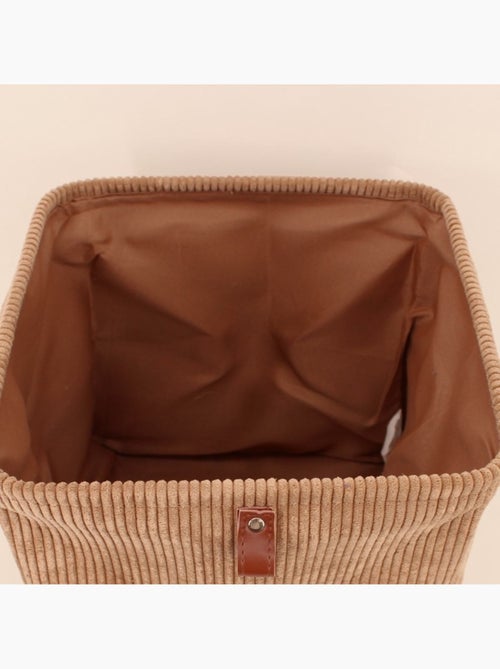 Cube de rangement en velours 31x3cm - Kiabi