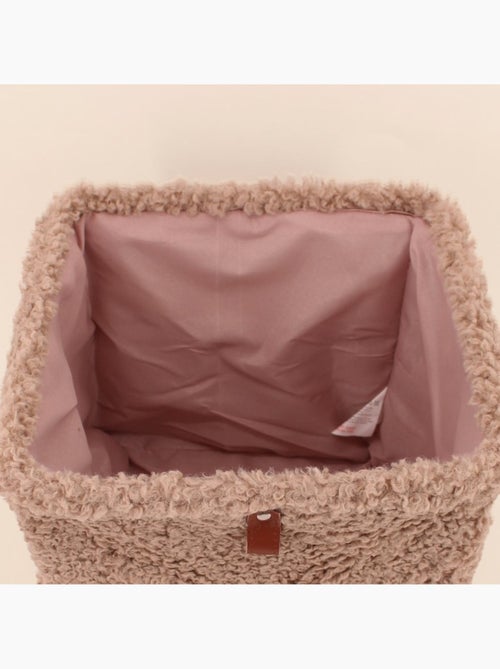 Cube de rangement en velours 31x3cm - Kiabi Cube de rangement en velours 31x3cm - Kiabi