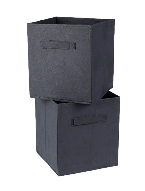 Cube De Rangement Intissé 28x28cm - Lot De 2 - Kiabi